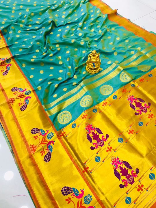 Paithani silk saree 😍🎊 uploaded by business on 2/4/2022