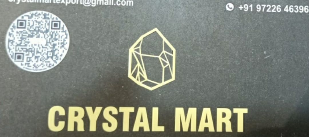 Visiting card store images of CRYSTAL MART