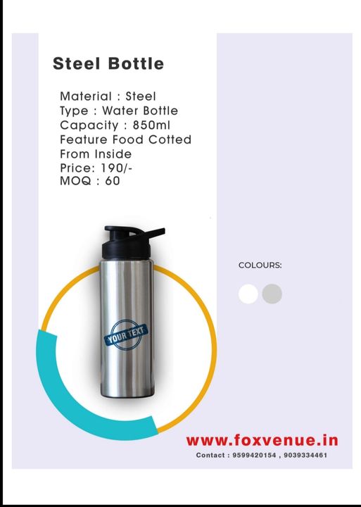 Stainless steel bottle uploaded by Foxvenue on 2/4/2022