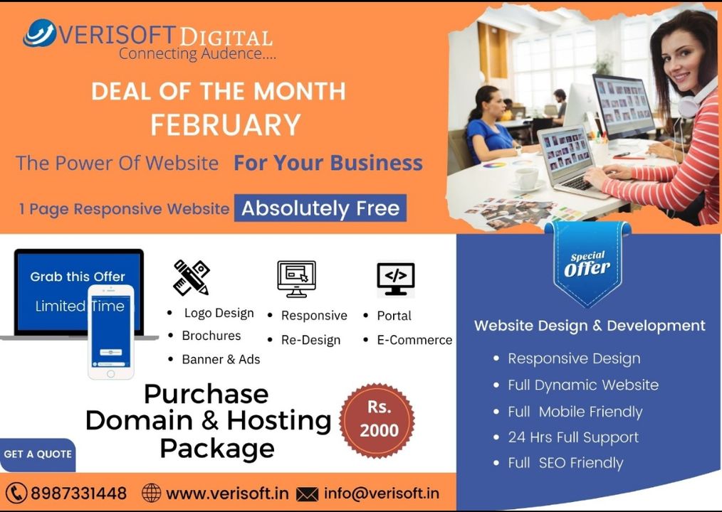 1 Page Responsive Website uploaded by business on 2/4/2022