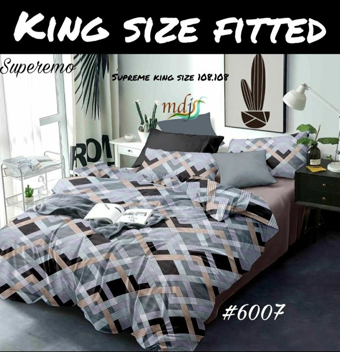 Bedsheet king & queen size  uploaded by business on 2/4/2022