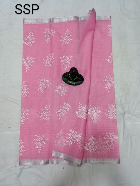 Kota Doria sarees uploaded by MAHAVEER SAREES on 2/4/2022