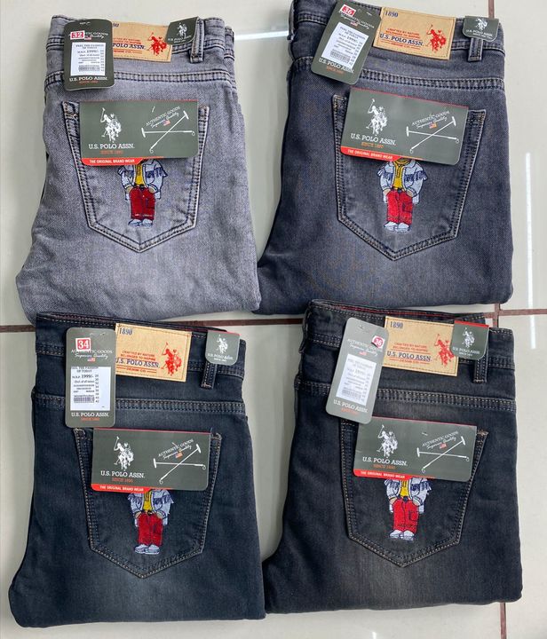 Product image with price: Rs. 550, ID: u-s-polo-heavy-kitting-jeans-5109fef7