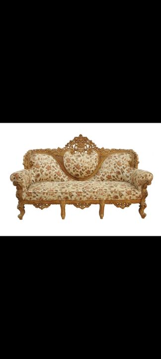 Woodkartindia Teak Wood Sofa Set for living room Furniture uploaded by business on 2/4/2022