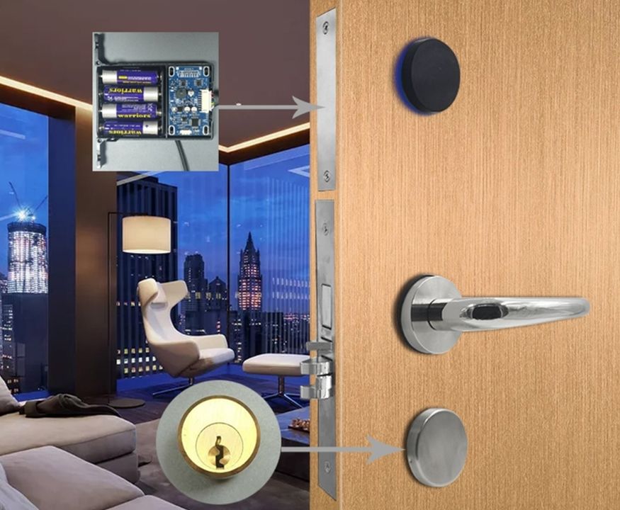 S&S RFID Hotel Door Lock uploaded by Sun And Shine Solution on 2/4/2022