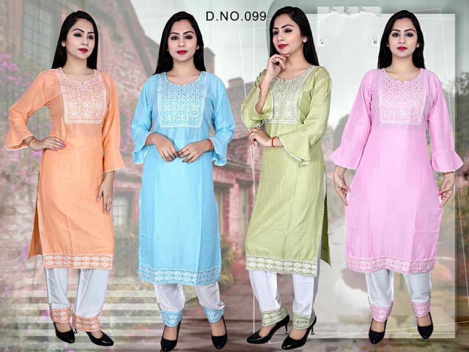 Pant kurti uploaded by Iqra Noor fashion on 2/5/2022