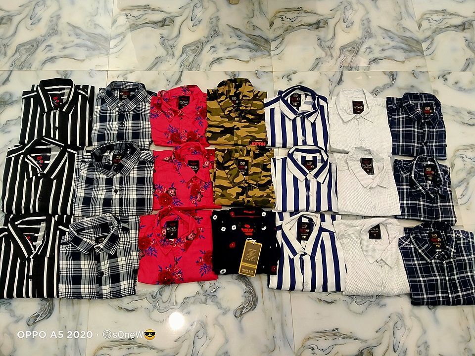 Mens shirts..!! uploaded by SoneW mens wear on 10/6/2020