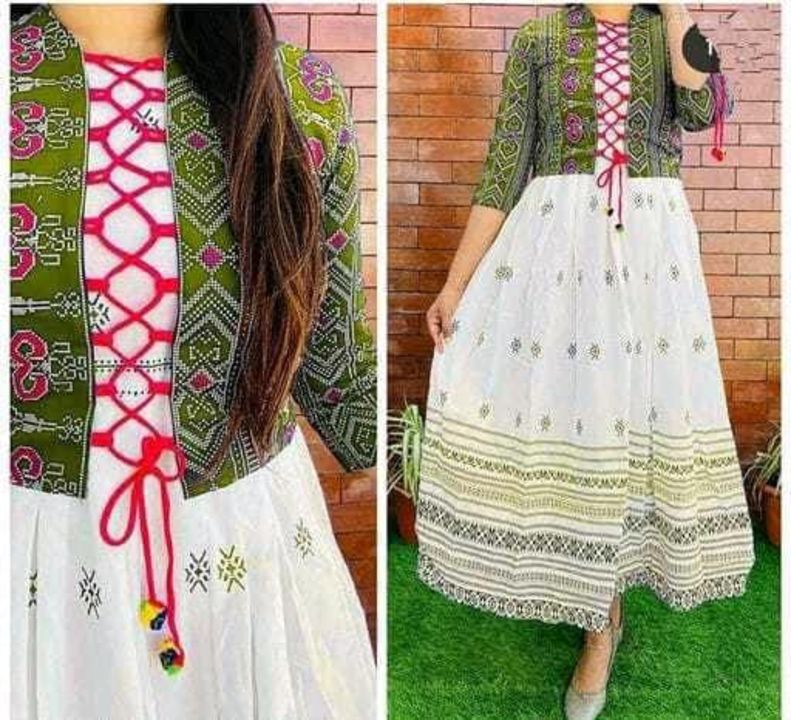 Post image New collection Dresses*�Fabric: price ₹  599