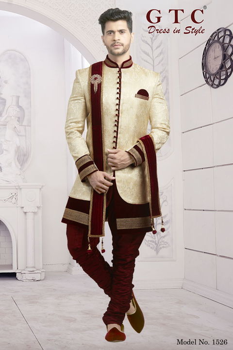 Majestic GTC- Indo-Western Sherwani uploaded by AMBE COLLECTIONS  on 2/5/2022