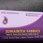 Business logo of Juwairiya Fabrics