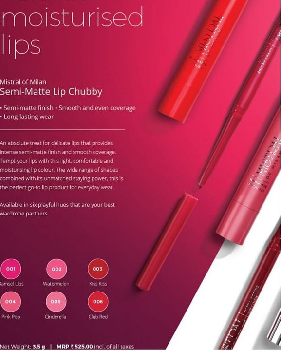 Semi matte lip chubby uploaded by SocialSeller _beauty_and_helth on 2/5/2022