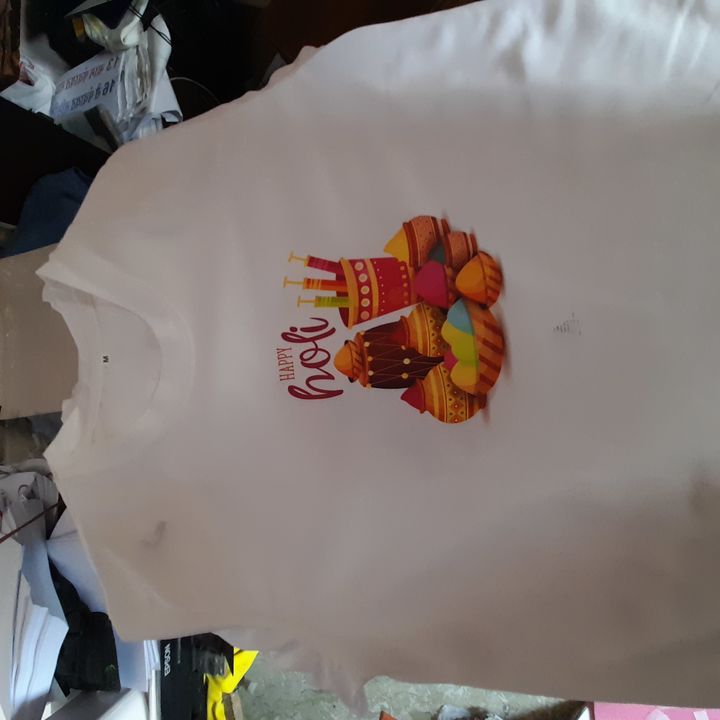 Holi T-shirt Manufacturer In Noida uploaded by UMANG T SHIRT PRINTING on 2/5/2022
