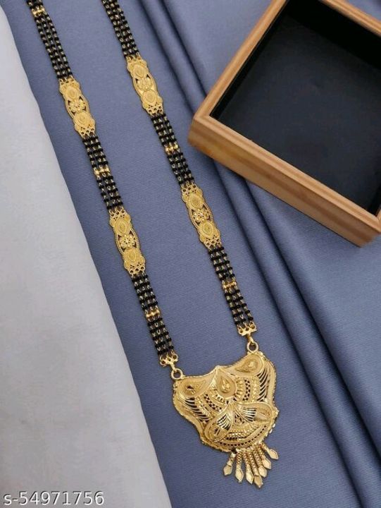Post image Gold plated mangalsutra