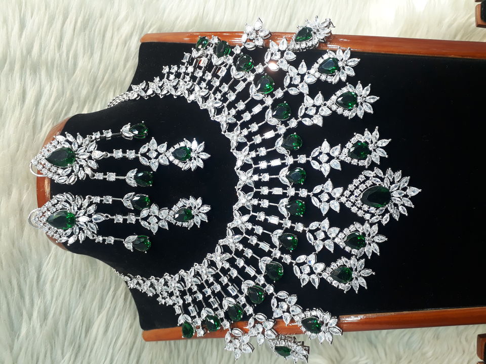 Bridal Necklace set uploaded by Bharsha jewellery  on 2/5/2022