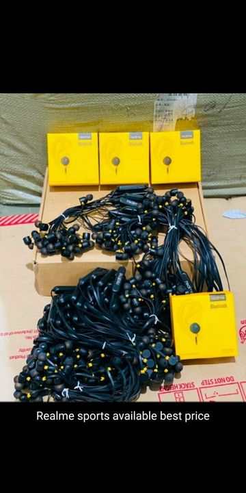 Realme wireless neckband  uploaded by business on 2/5/2022