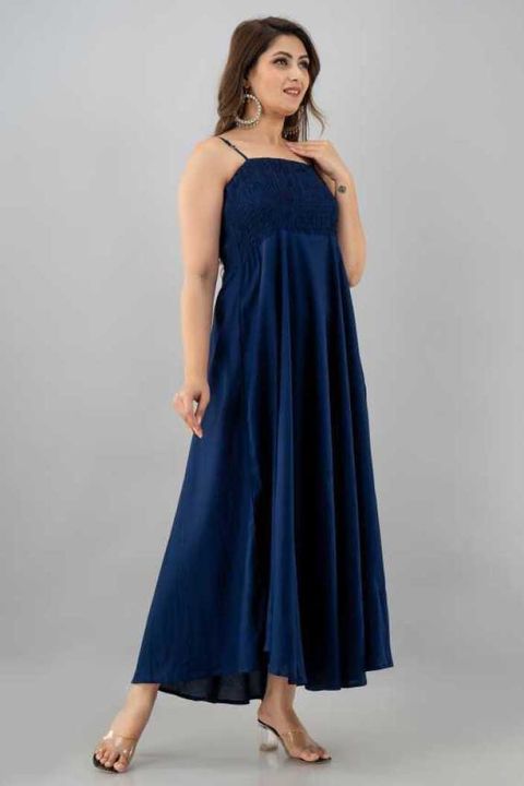 Patni Flared/A-line Gown (Blue) uploaded by business on 2/5/2022