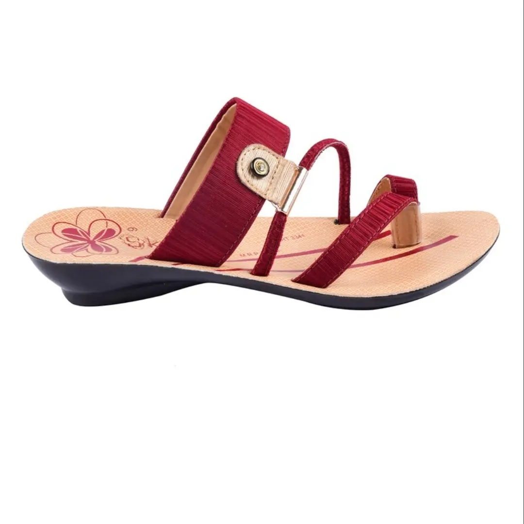 Post image I want 50 Pieces of Women's Stylish company PU Footwear
Style Details
Sole MaterialPu SoleStyle Type
Color Name:- cherry.
Below are some sample images of what I want.