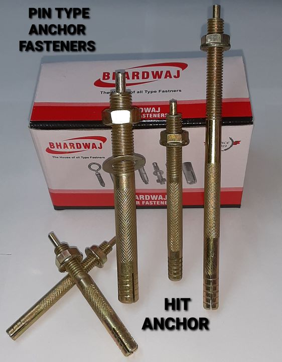 Pin Type anchor fastener  uploaded by Bhardwaj Steel Industries on 2/6/2022