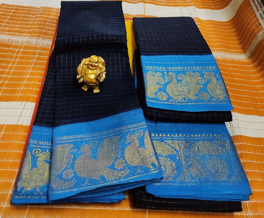 Post image MADURAI SUNGUDI COTTON SAREES

pure cotton sarees which is made in Madurai fully.