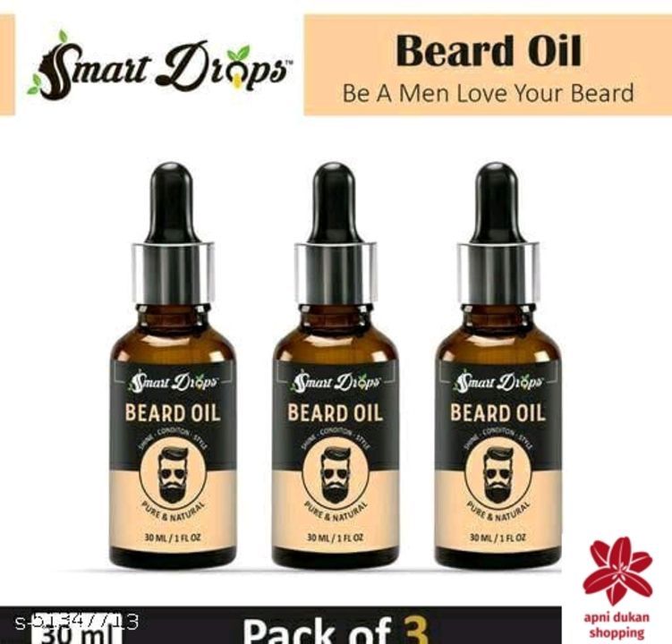 Beard oil uploaded by Apni dukan shopping on 2/6/2022
