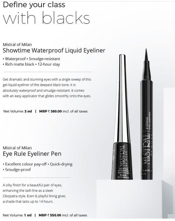 Showtime waterproof liquid eyeliner uploaded by SocialSeller _beauty_and_helth on 2/6/2022