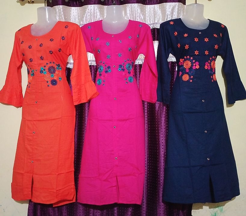 14 kg embroidery work long kurti
Size-xl
Cash on delivery available uploaded by business on 10/6/2020
