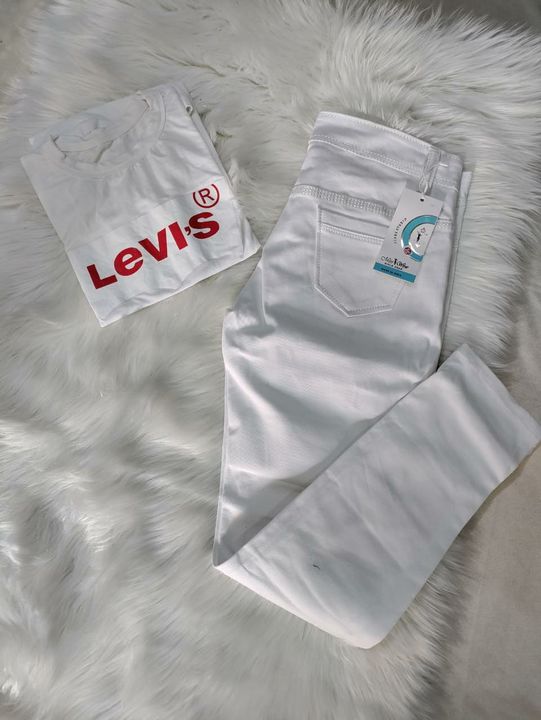 Combo of Levis T-Shirt and Jeans uploaded by StylesNest on 2/6/2022