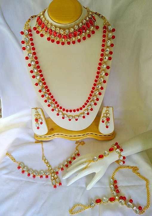 Kundan bridal set (colours will be available uploaded by business on 10/6/2020