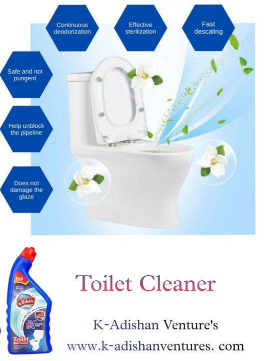 Post image K-Adishan Toilet Cleaner FromK-Adishan Venture's For more details contact Ankush Sheth9930691984 / 8291013433
