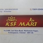 Business logo of Ksf mart