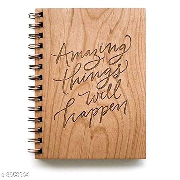 *Stylish Attractive Wooden Notebooks Vol 13*
 uploaded by Bulbuli Fashion on 10/7/2020