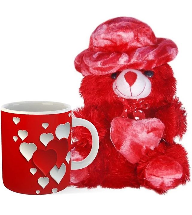 Mug , Soft Teddy Bear for valentine's gift.. uploaded by business on 2/6/2022