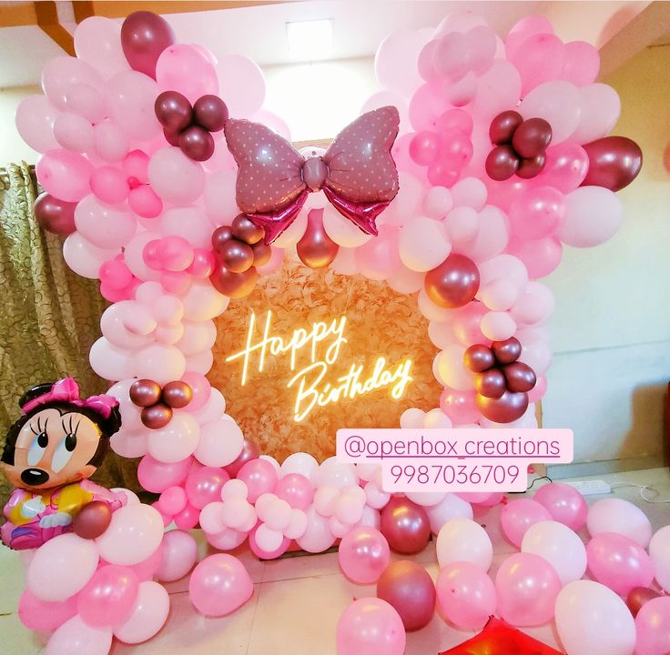 Minnie mouse Theme decoration uploaded by business on 2/7/2022