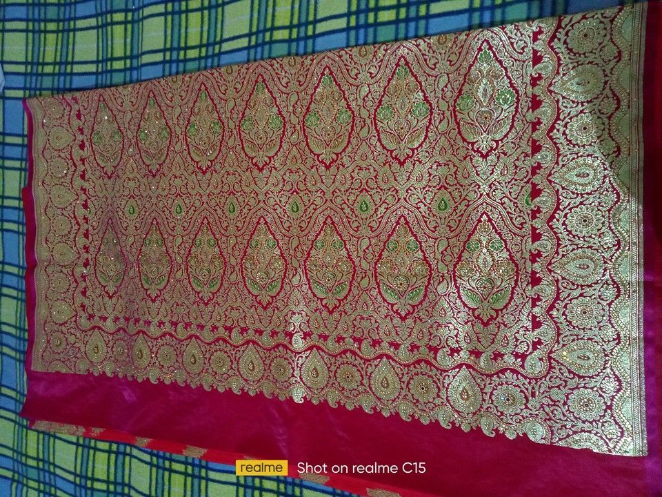 New bnarasi sarees uploaded by business on 2/7/2022