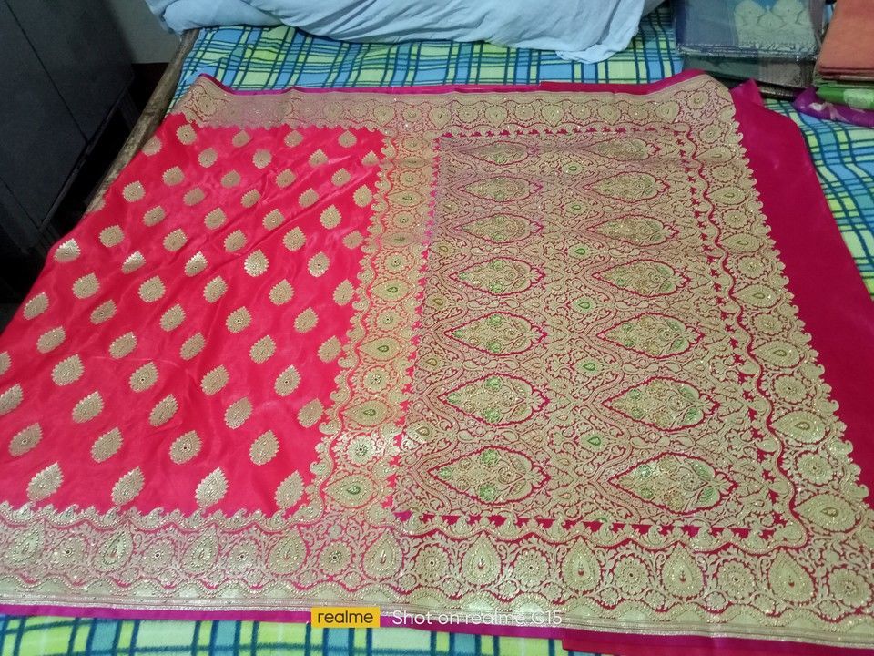 New bnarasi sarees uploaded by TA sarees collection on 2/7/2022