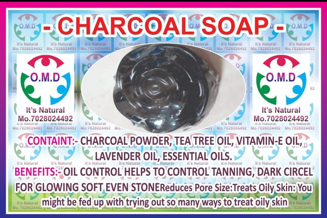 CHARCOAL HAND MADE SOAP uploaded by business on 2/7/2022