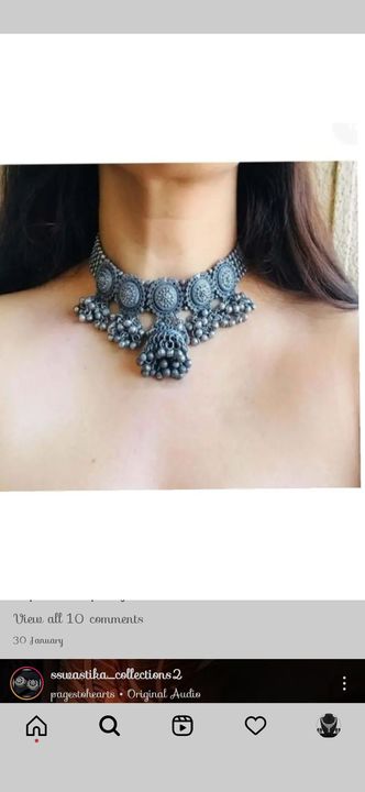 Chhokar necklace for girls uploaded by P.s Fashion Hub on 2/7/2022