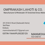 Business logo of OMPRAKASH LAHOTI & CO