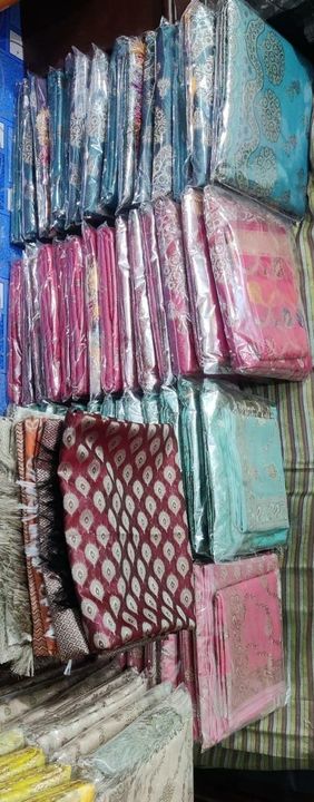 Post image I'm manufacturing handloom katan silk saree suit my watsapp namber 9910580076