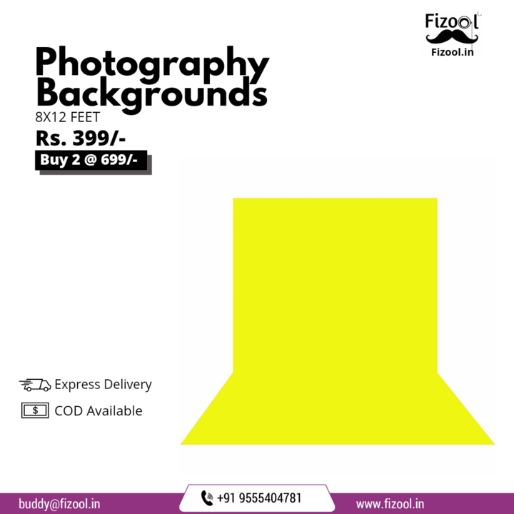 Photography Backdrop - Yellow uploaded by business on 2/7/2022