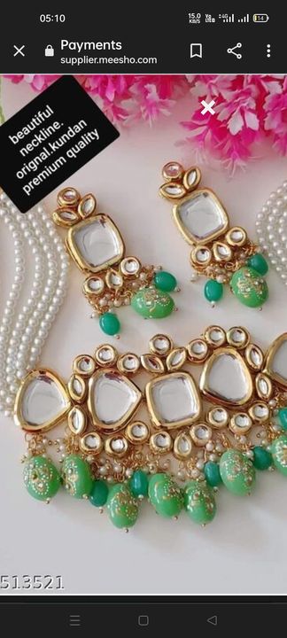 Kundan Chik set uploaded by Payal jewellers on 2/8/2022