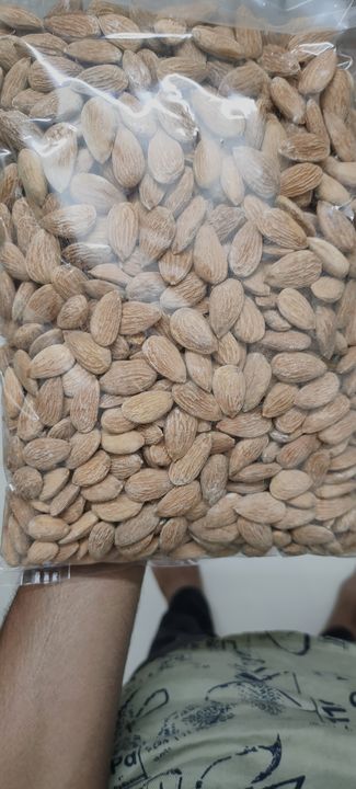 Salted almonds uploaded by Maa saptashrungi impex on 2/8/2022