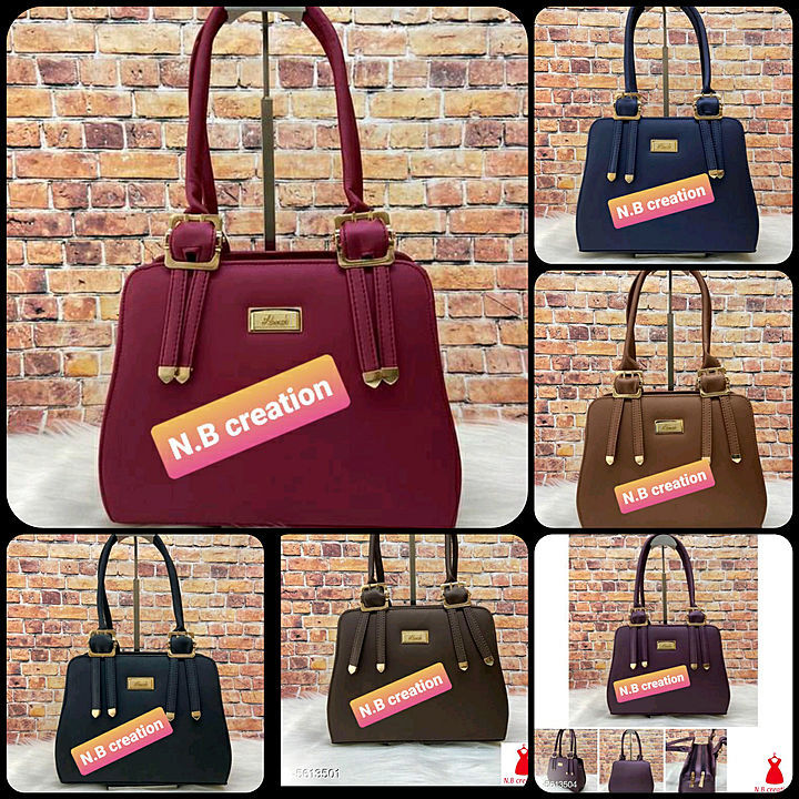 N.B creation 
Trendy women's handbags collection  uploaded by business on 10/7/2020