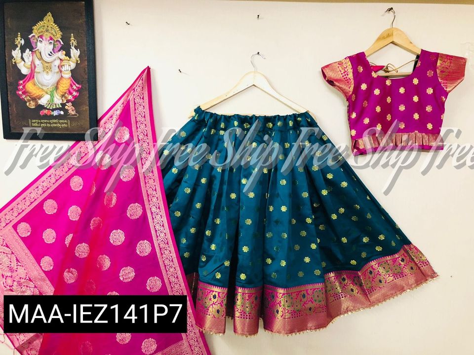 Kids lehanga uploaded by Dhaarmi Fashion on 2/8/2022