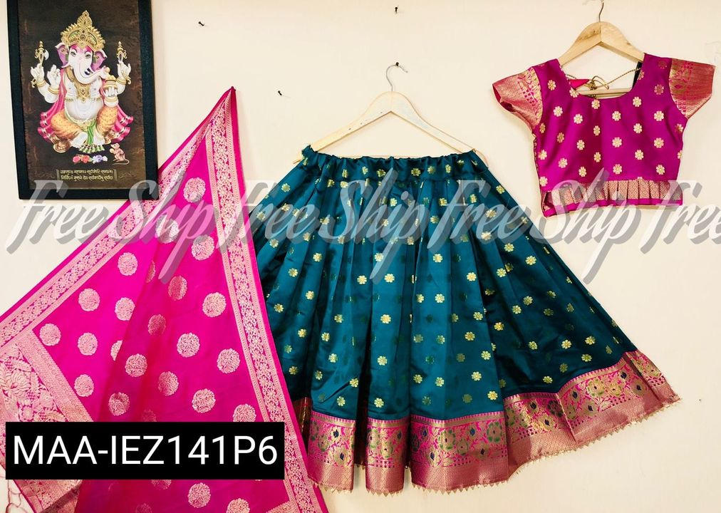 Kids lehanga uploaded by Dhaarmi Fashion on 2/8/2022