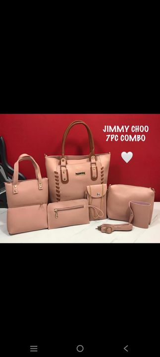 Post image 7 pc purse combo....399 price only pls msg active Reseller