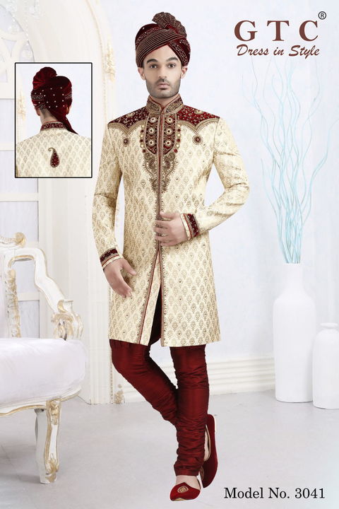 Regal GTC- Designer Sherwani uploaded by AMBE COLLECTIONS  on 2/8/2022
