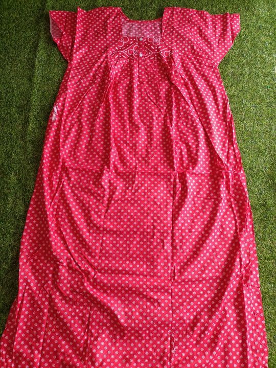 Cotton nighties uploaded by business on 2/8/2022