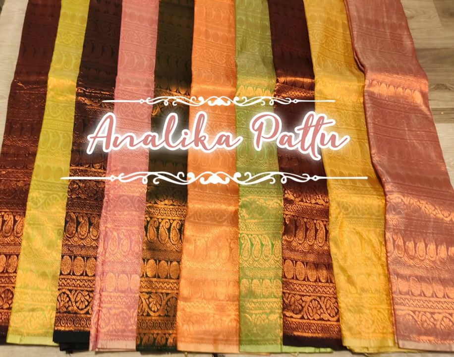Post image 🦚🦚 *ANALIKA PATTU* 🦚🦚
🦚 *EXCLUSIVE MASTERPIECE WEDDING COLLECTIONS OF ANALIKA PATTU IS NOW LAUNCHED* 🦚
🦚 *ALLOVER BRIDAL DESIGN IS BEAUTIFIED TO WEAR FOR ALL FESTIVAL OCCASIONS* 🦚
 🦚 *RICH PALLU AND TRADITIONAL RUNNING BLOUSE GIVES ADDITIONAL BEAUTY* 🦚
🦚 *INTRODUCTION EXCLUSIVE PRICE RS.1790+$* 🦚
🦚 *BULK AND MULTIPLE AVAILABLE* 🦚