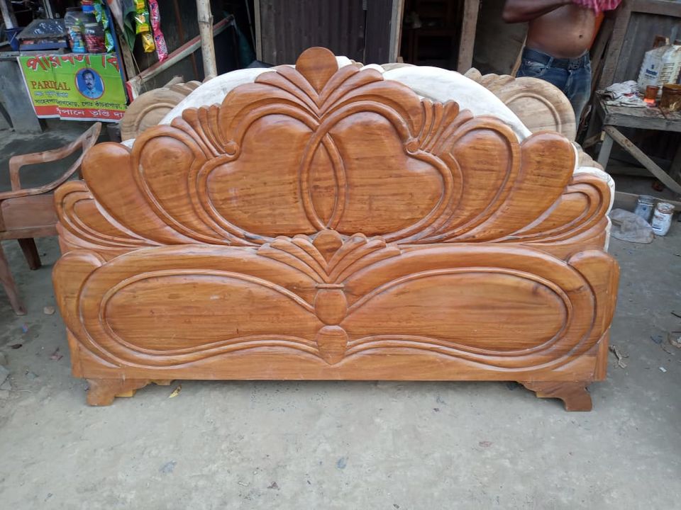 Wooden bed  uploaded by business on 2/8/2022